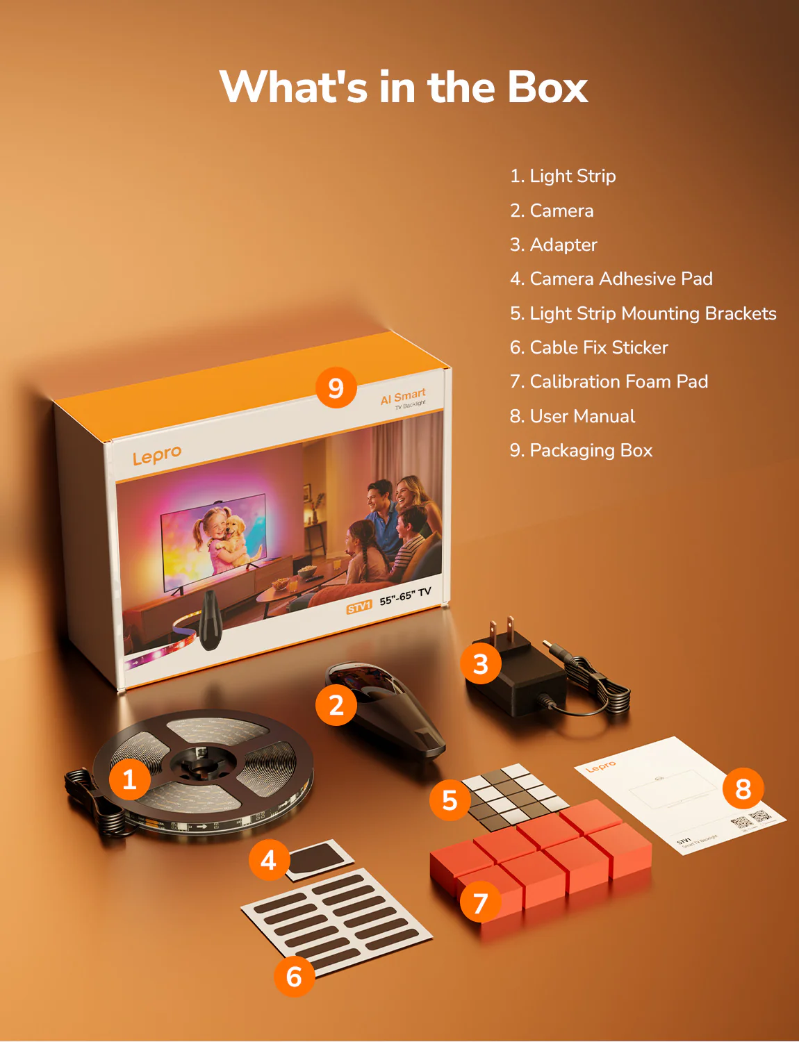 $1 Deposit for Lepro STV1 TV Backlight - Pay just $1, save 25% (up to $27.50) off - Image 12