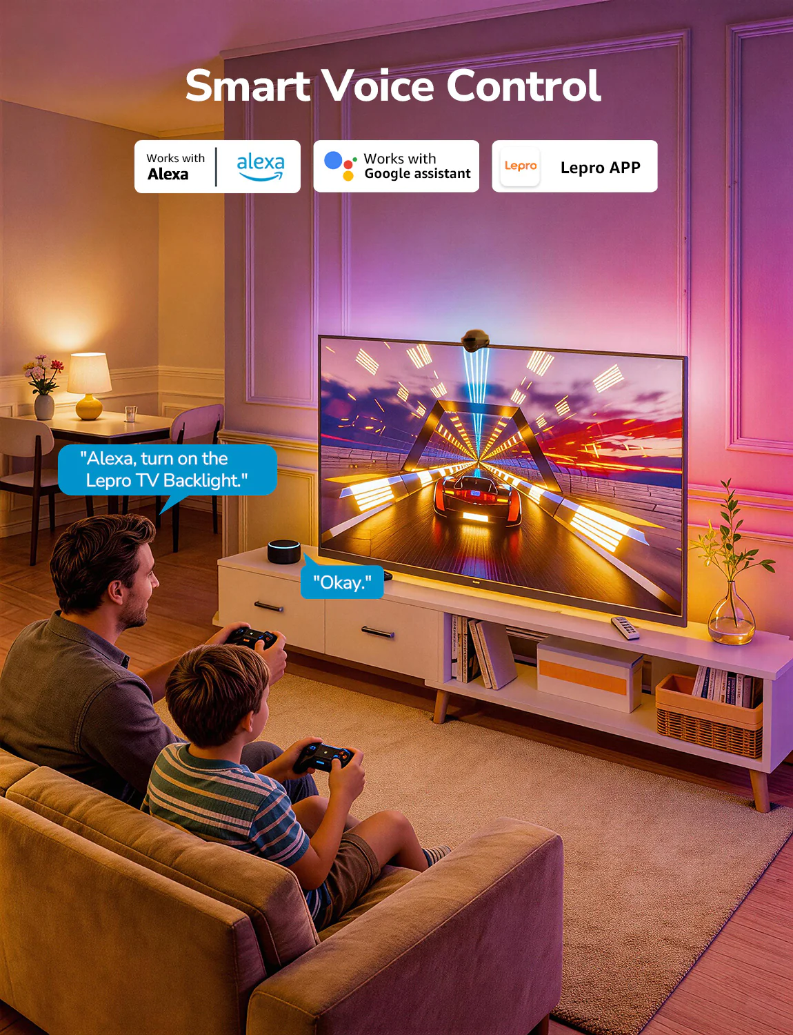 $1 Deposit for Lepro STV1 TV Backlight - Pay just $1, save 25% (up to $27.50) off - Image 6