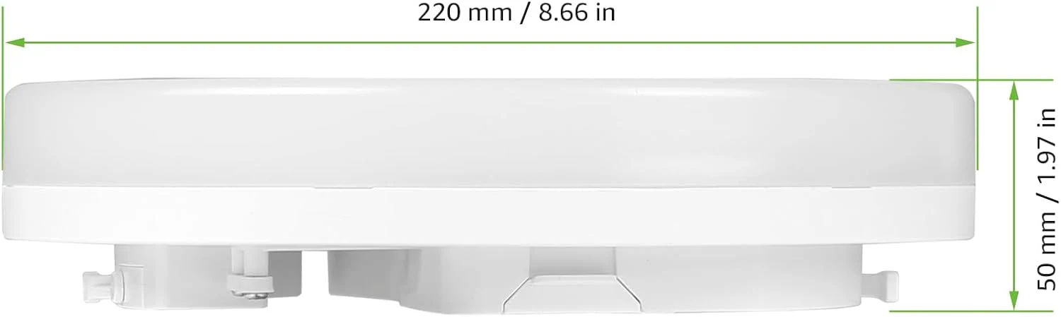 LE Flush Mount LED Ceiling Light for Bathroom - Image 10
