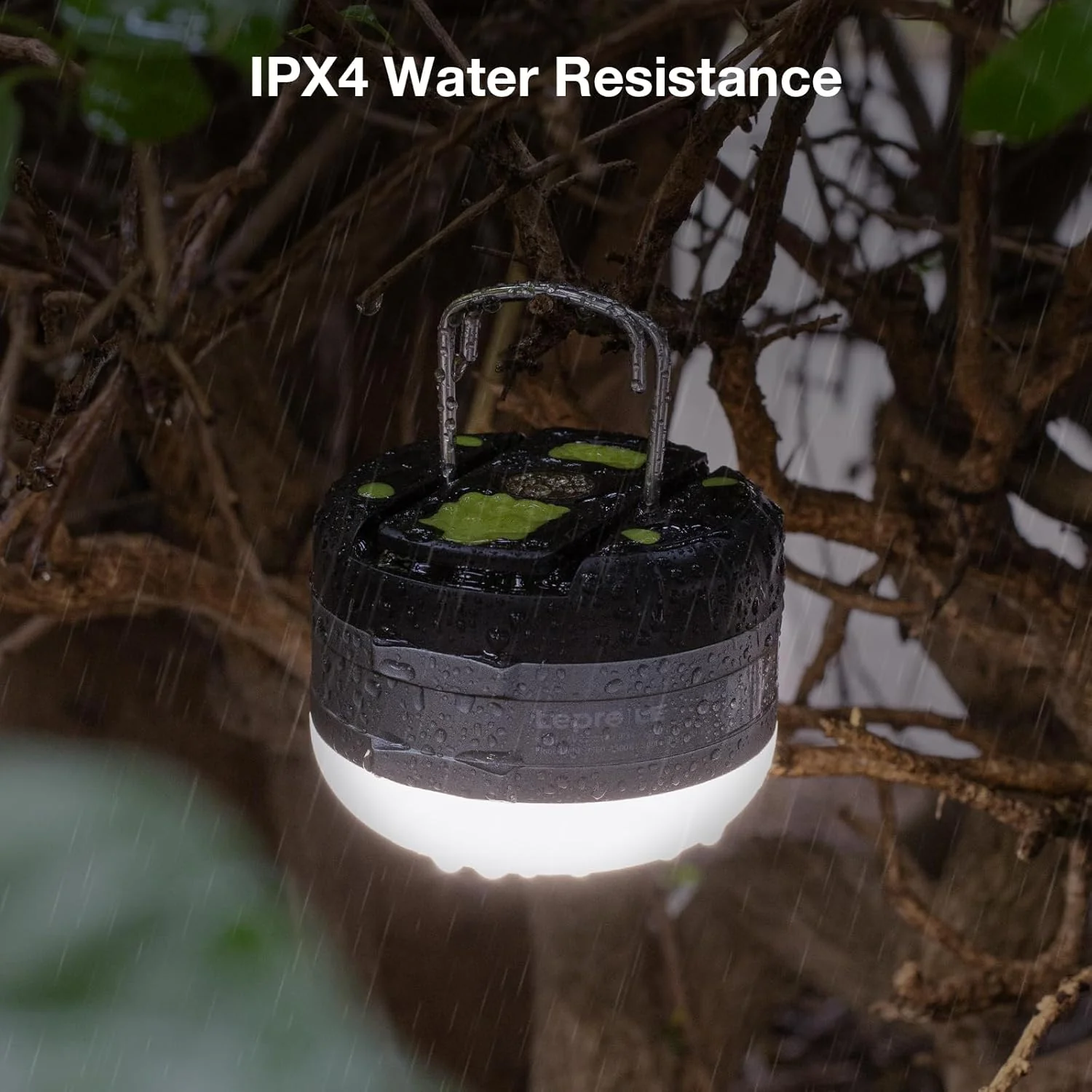 Lepro LED Camping Lantern (Rechargeable & Waterproof, with 5 Adjustable Brightness Levels) - Image 4