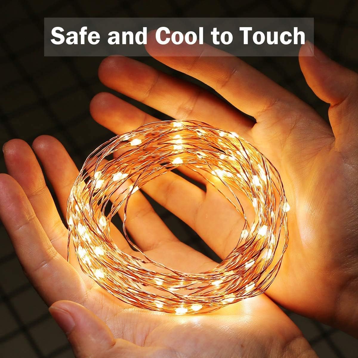 LE Decorative Copper Wire Lights (33ft, 100 LEDs, Waterproof) - Image 6