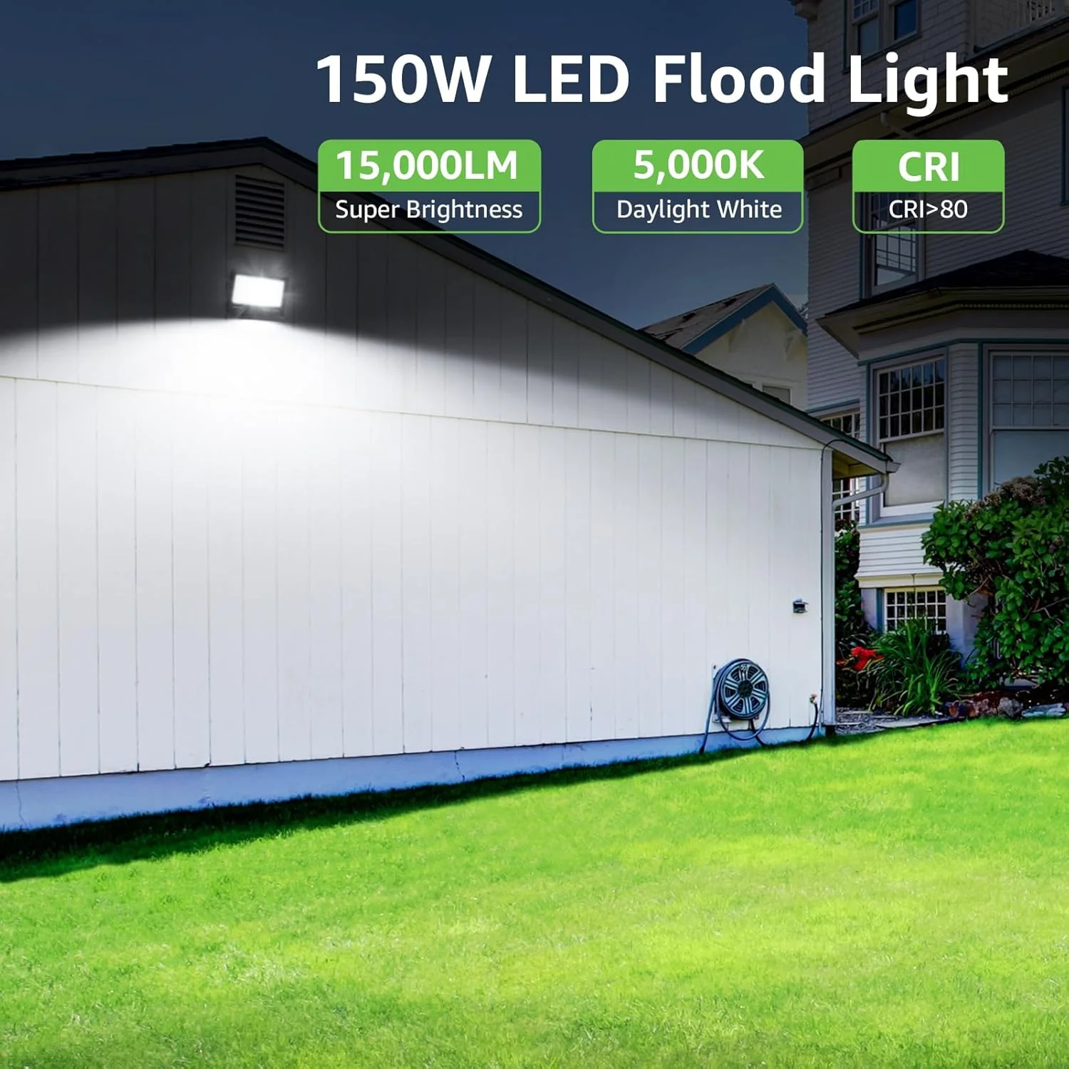 Lepro 150W 15000LM Outdoor LED Floodlight - Image 5