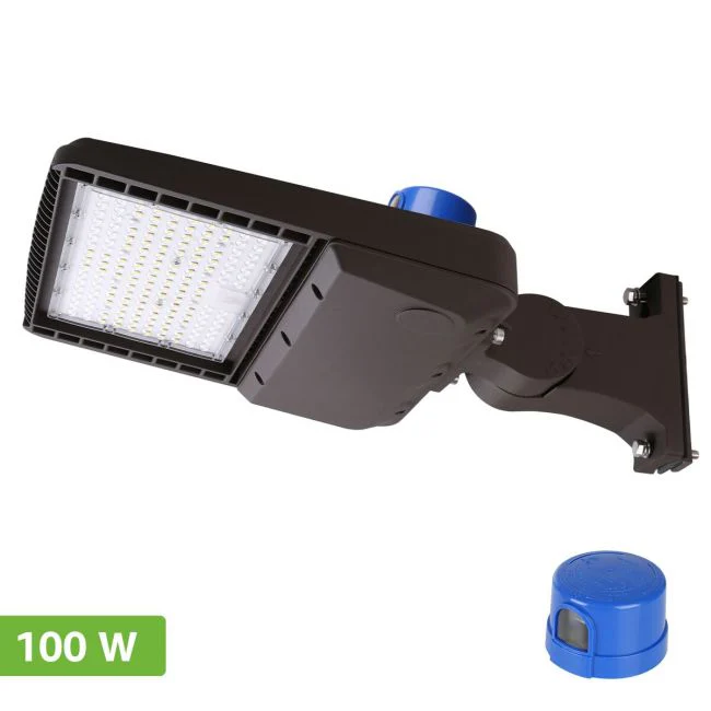 Lepro LED Parking Lot Light, Shoebox Light, 500W Metal Halide Equivalent, White 5000K - Image 4