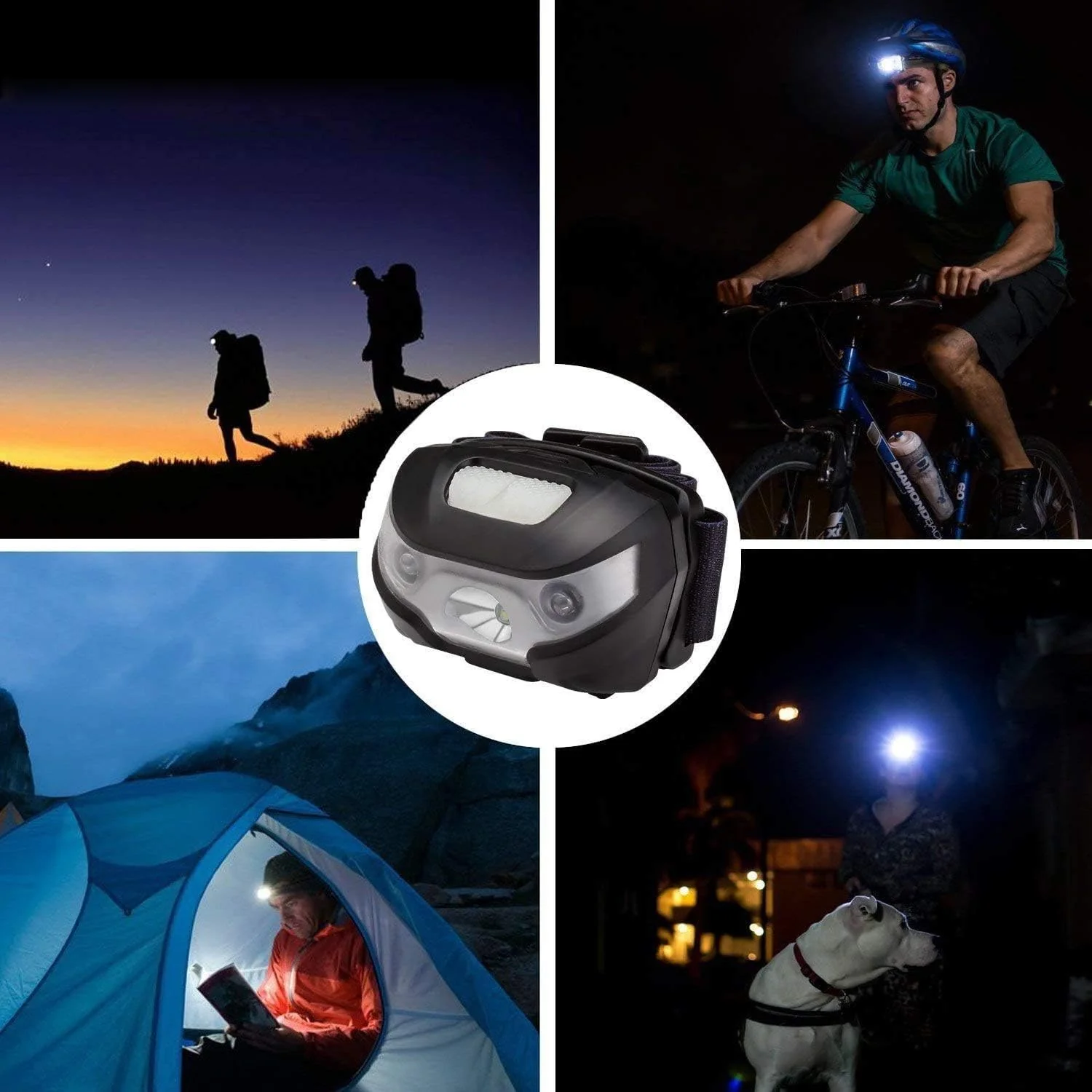 Lepro 3 Pack LED Headlamp Rechargeable - Image 8