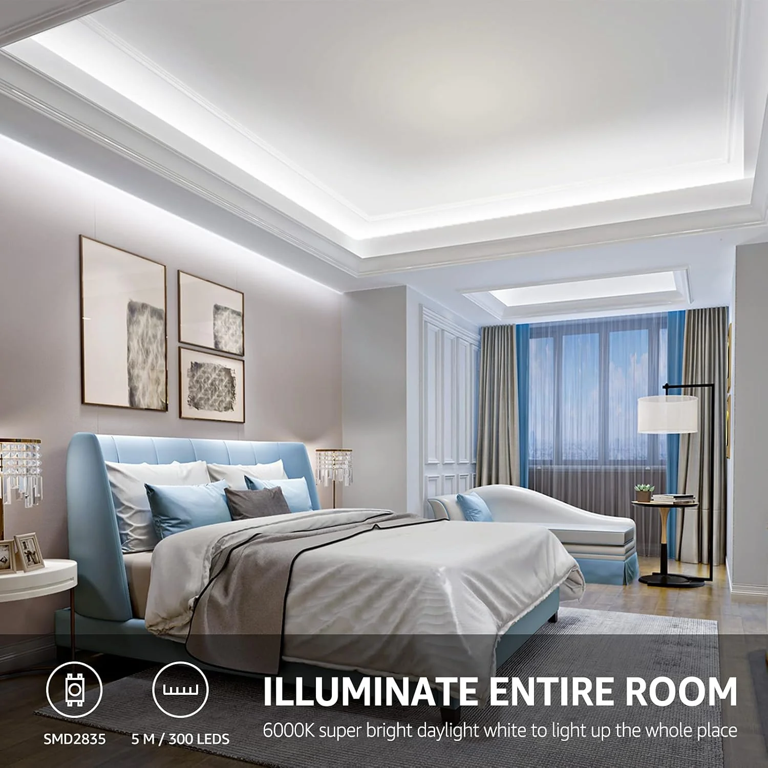 Lepro LED Strip Light (Dimmable, Daylight White) - Image 3