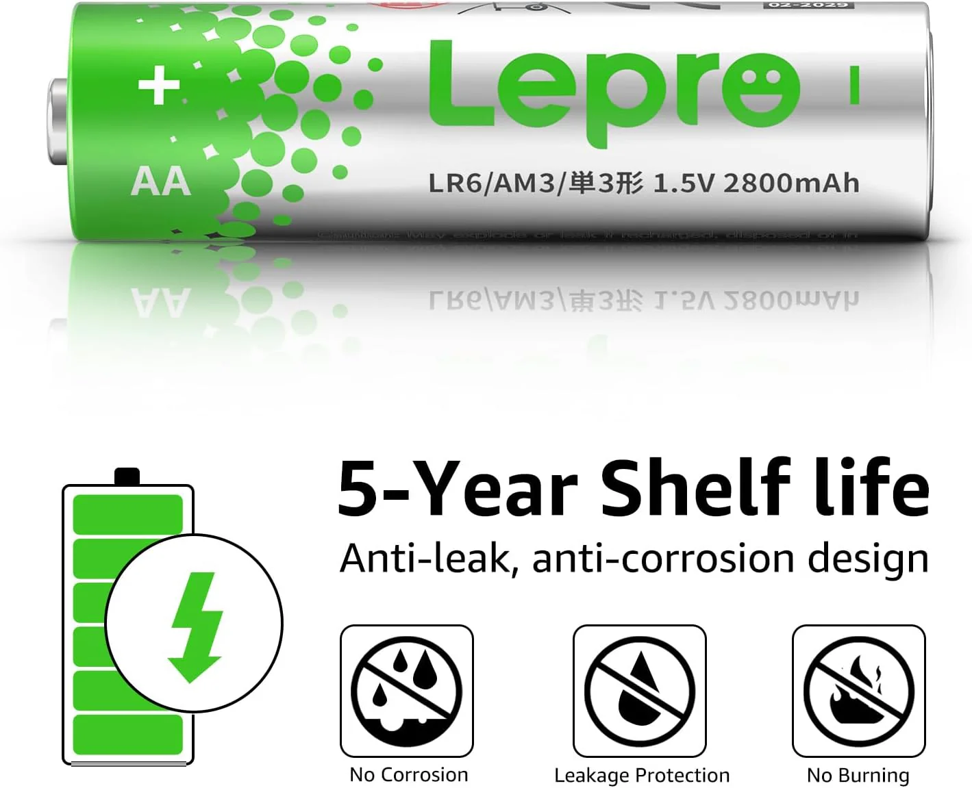 Lepro AA Batteries - Image 3