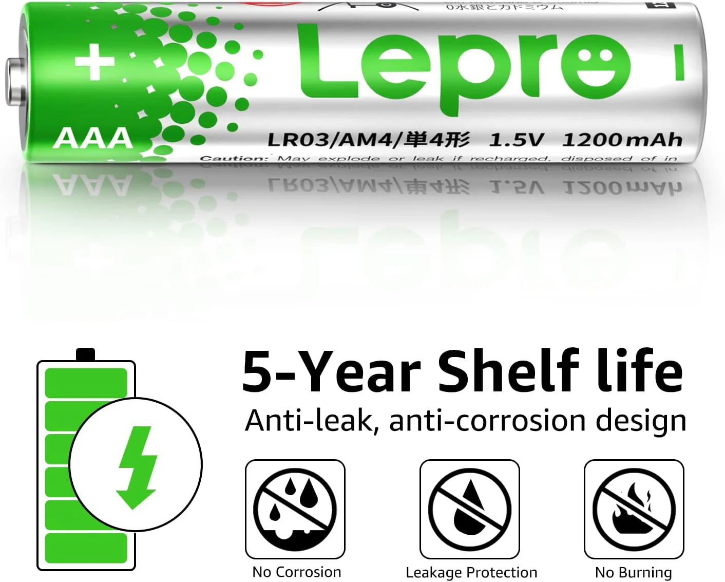 Lepro AAA Batteries - Image 3