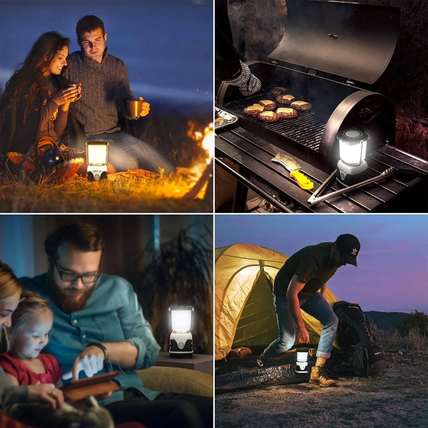 Lepro Battery Powered LED Camping Lantern (Waterproof, 1000LM, 4 Lighting Modes) - Image 8