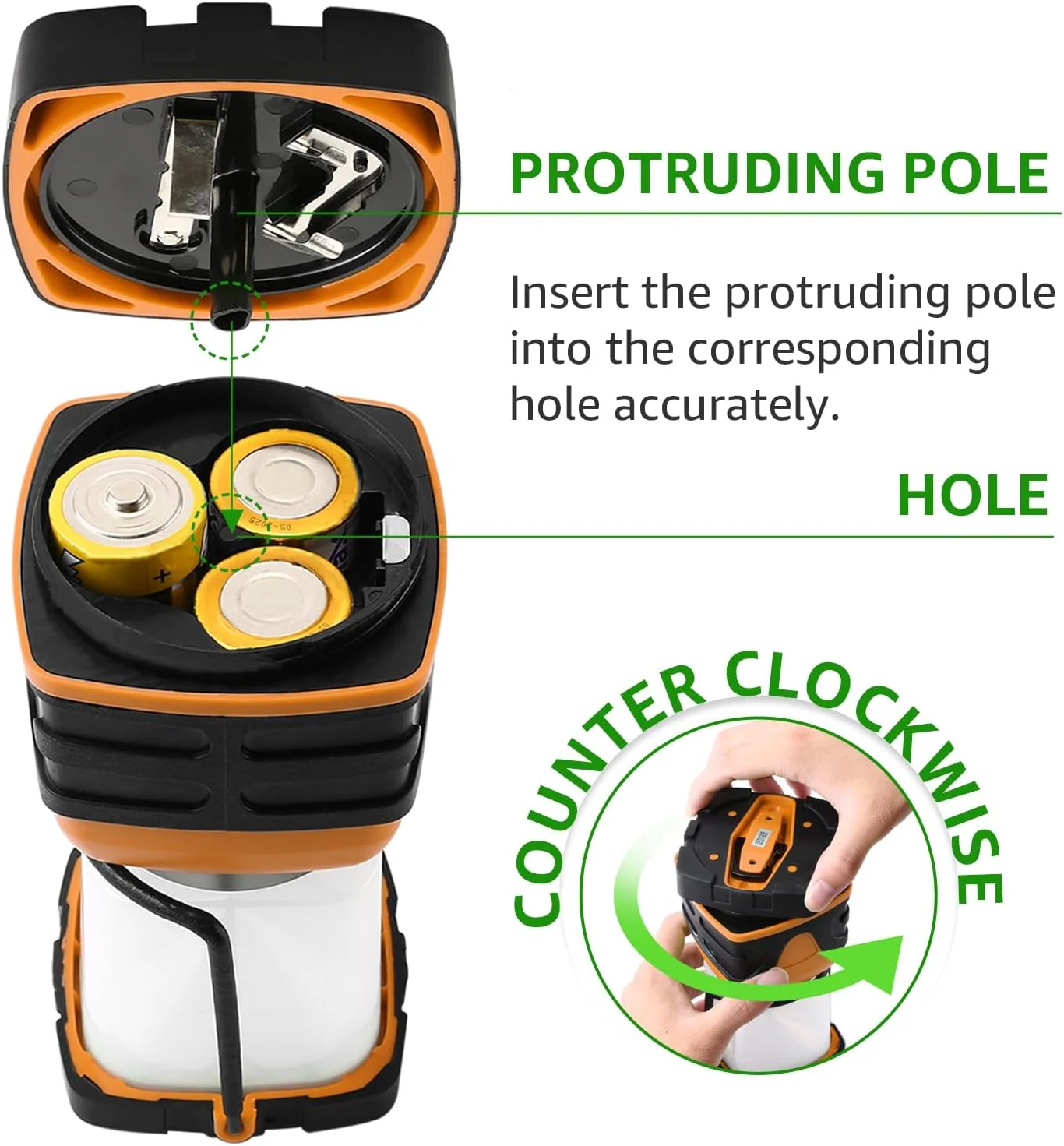 Lepro Battery Powered LED Camping Lantern (Waterproof, 1000LM, 4 Lighting Modes) - Image 7