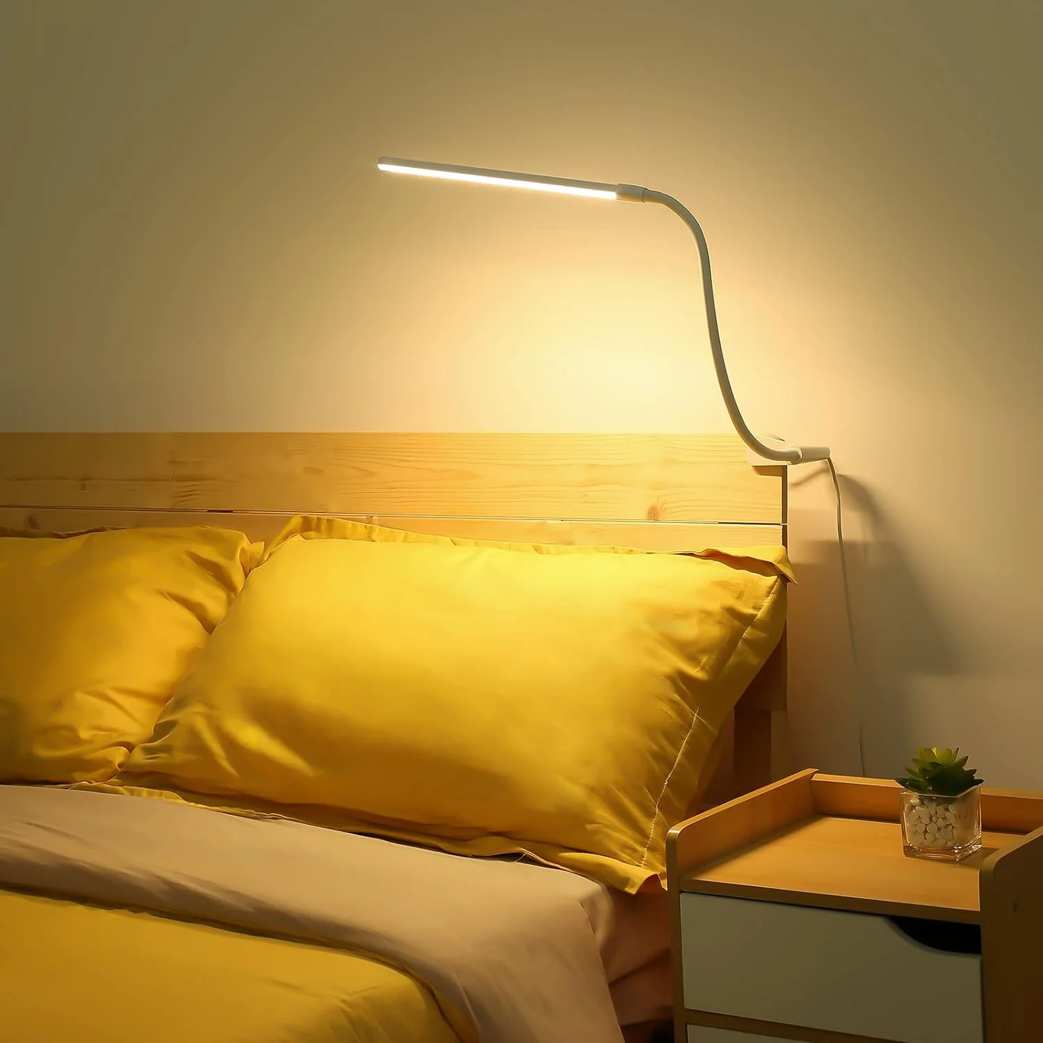 Lepro Clamp Desk Lamp (Dimmable, White/Black, Eye-Caring Reading Light) - Image 9