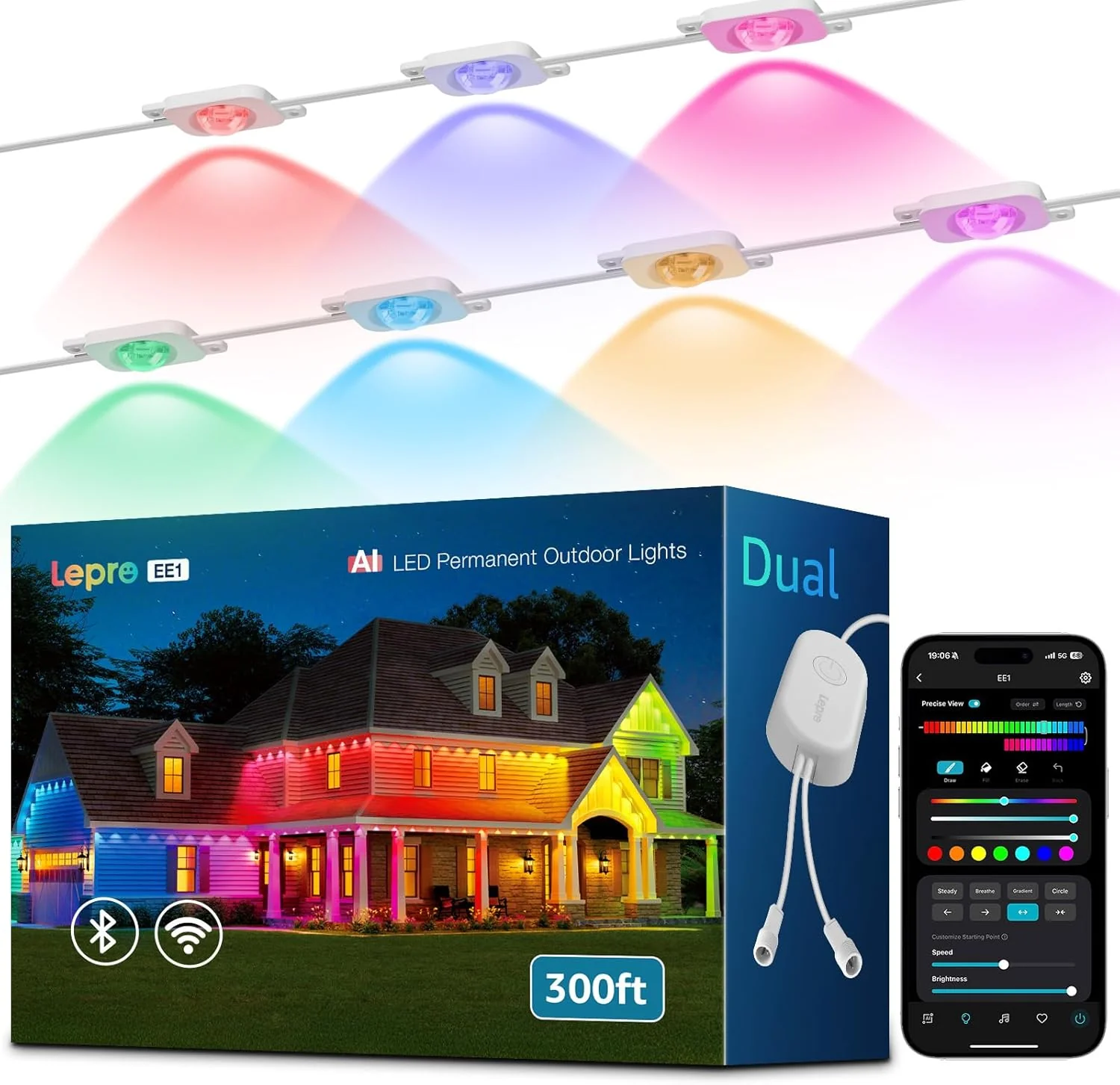 Lepro EE1 AI-Powered Permanent Outdoor Lights - Image 10