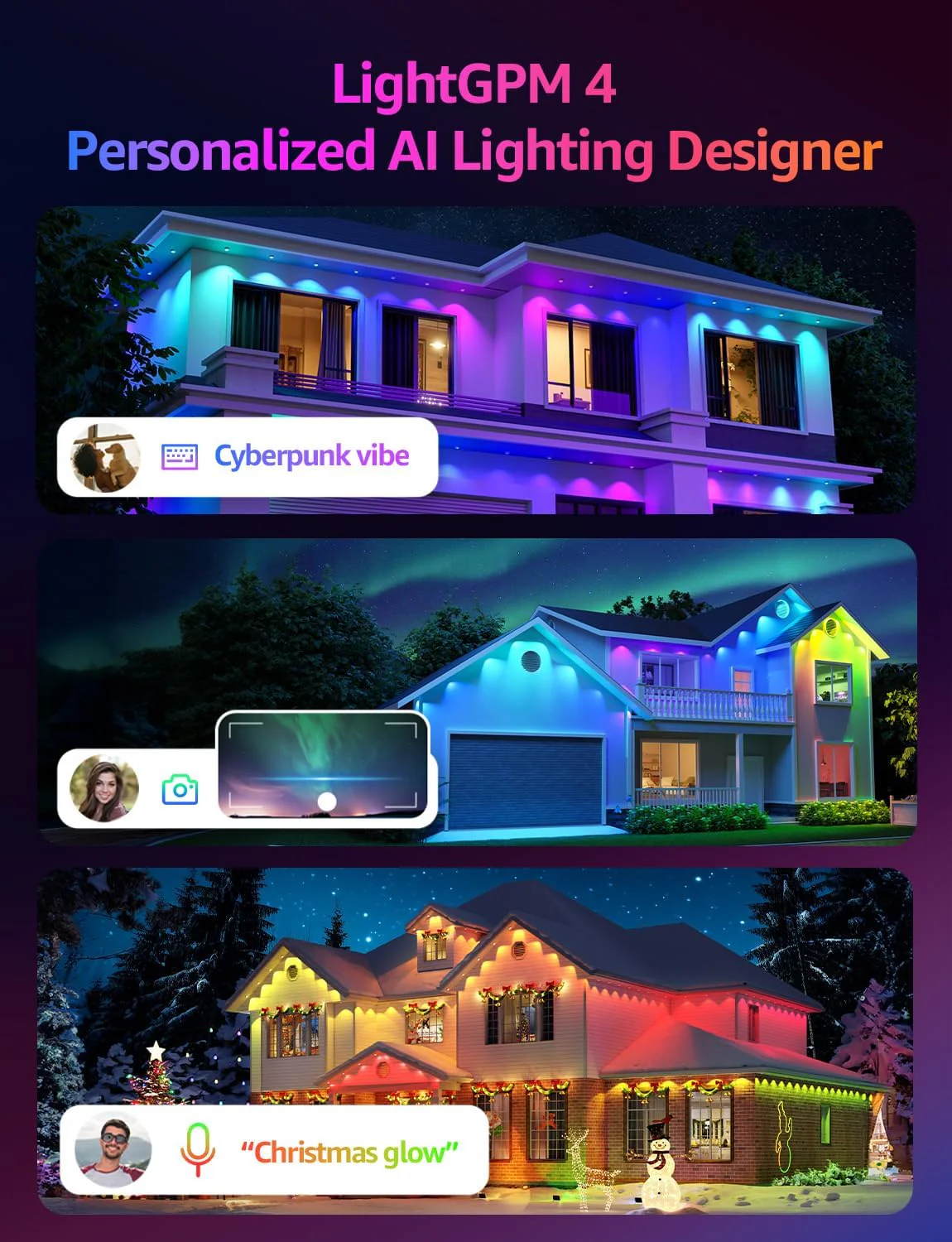 Lepro EE1 AI-Powered Permanent Outdoor Lights - Image 3