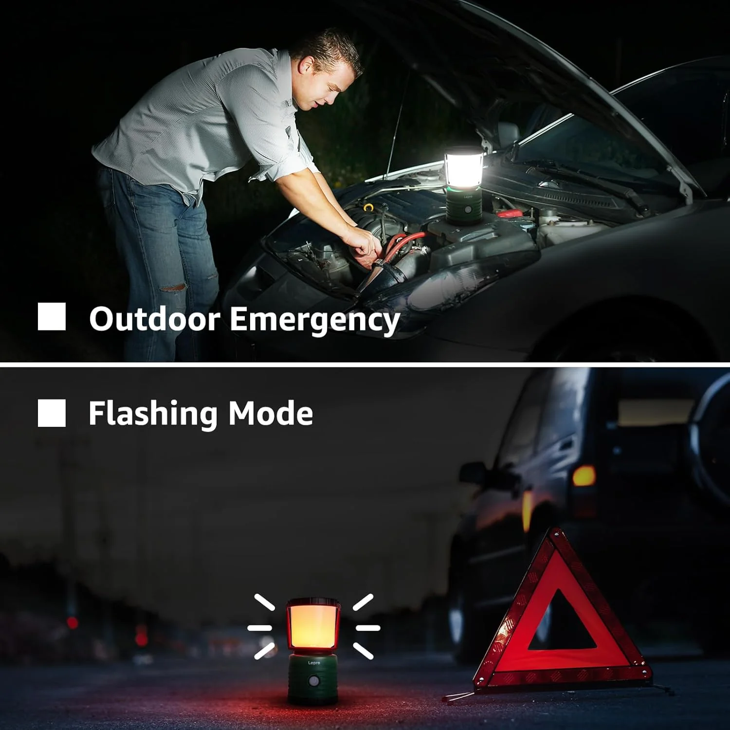 Lepro Battery Powered Camping Lantern (1500LM, Waterproof) - Image 5
