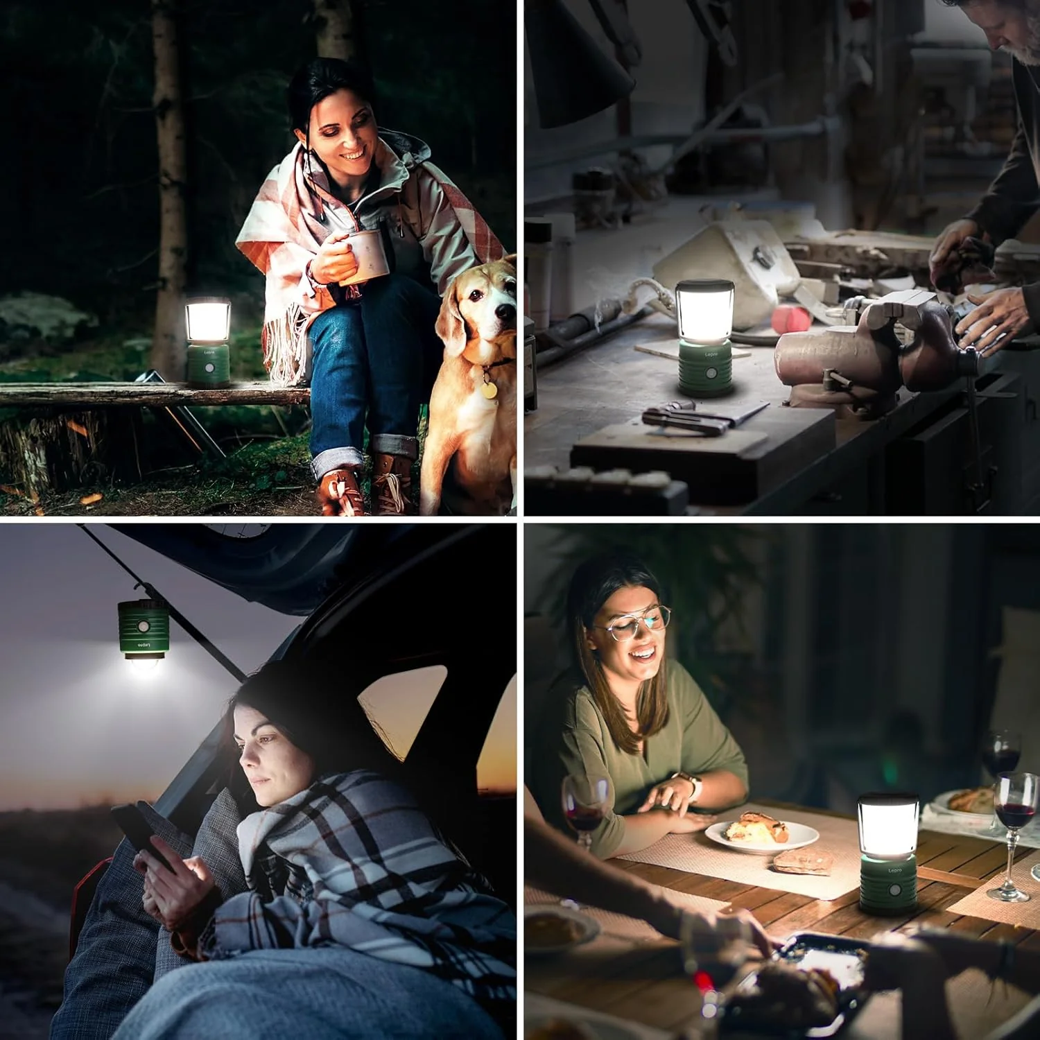 Lepro Battery Powered Camping Lantern (1500LM, Waterproof) - Image 7