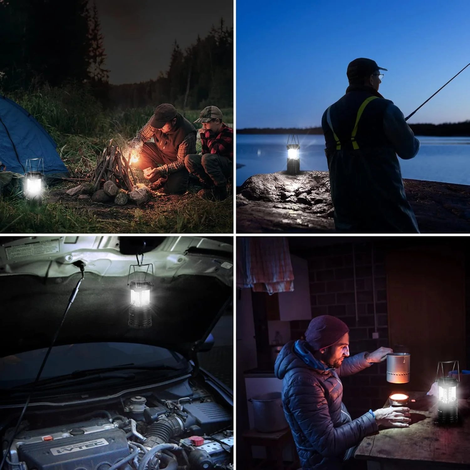 Lepro LED Camping Lantern (190 lm, AA Battery Powered, Waterproof) - Image 6