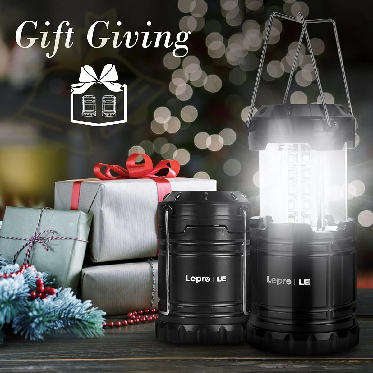 Lepro LED Camping Lantern (190 lm, AA Battery Powered, Waterproof) - Image 8