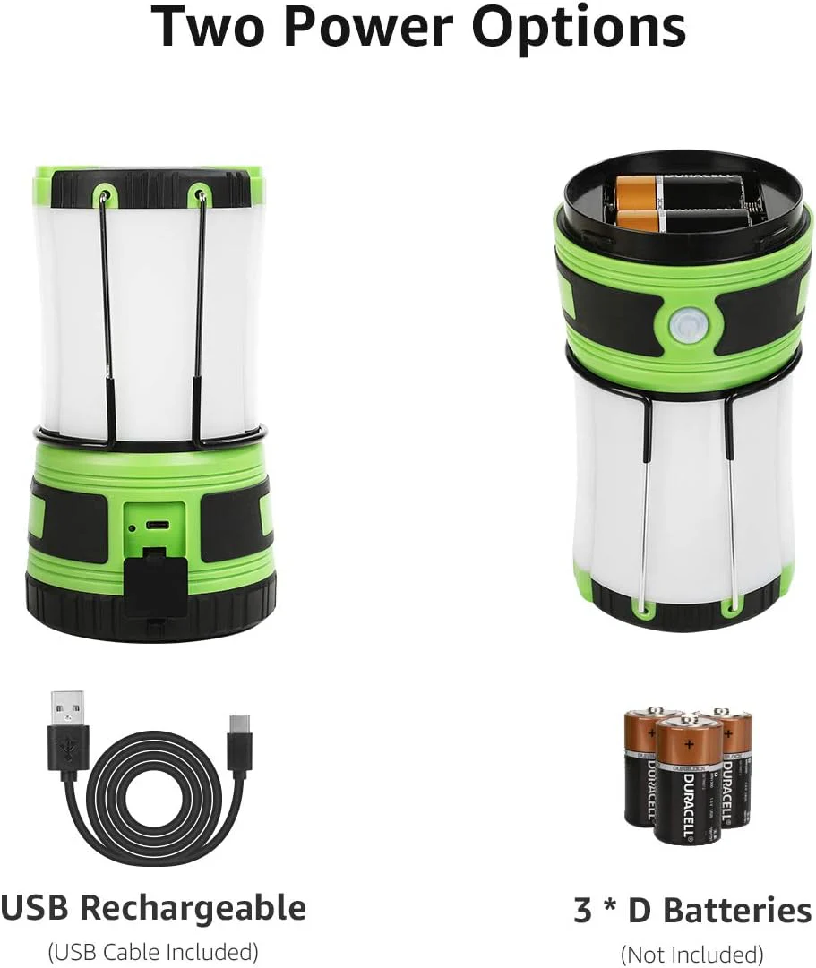 Lepro LED Camping Lantern Rechargeable or Battery Powered - Image 3
