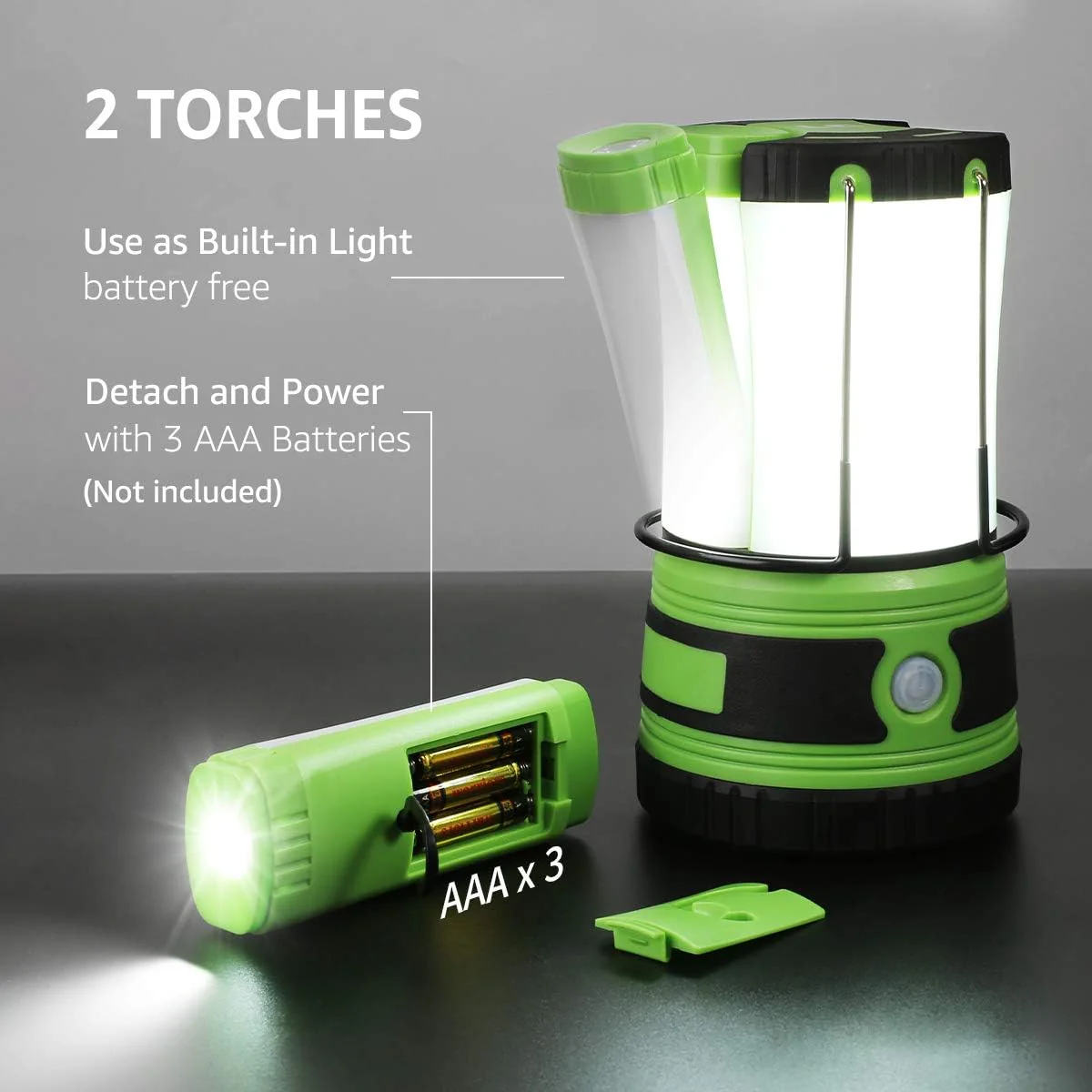 Lepro LED Camping Lantern Rechargeable or Battery Powered - Image 4
