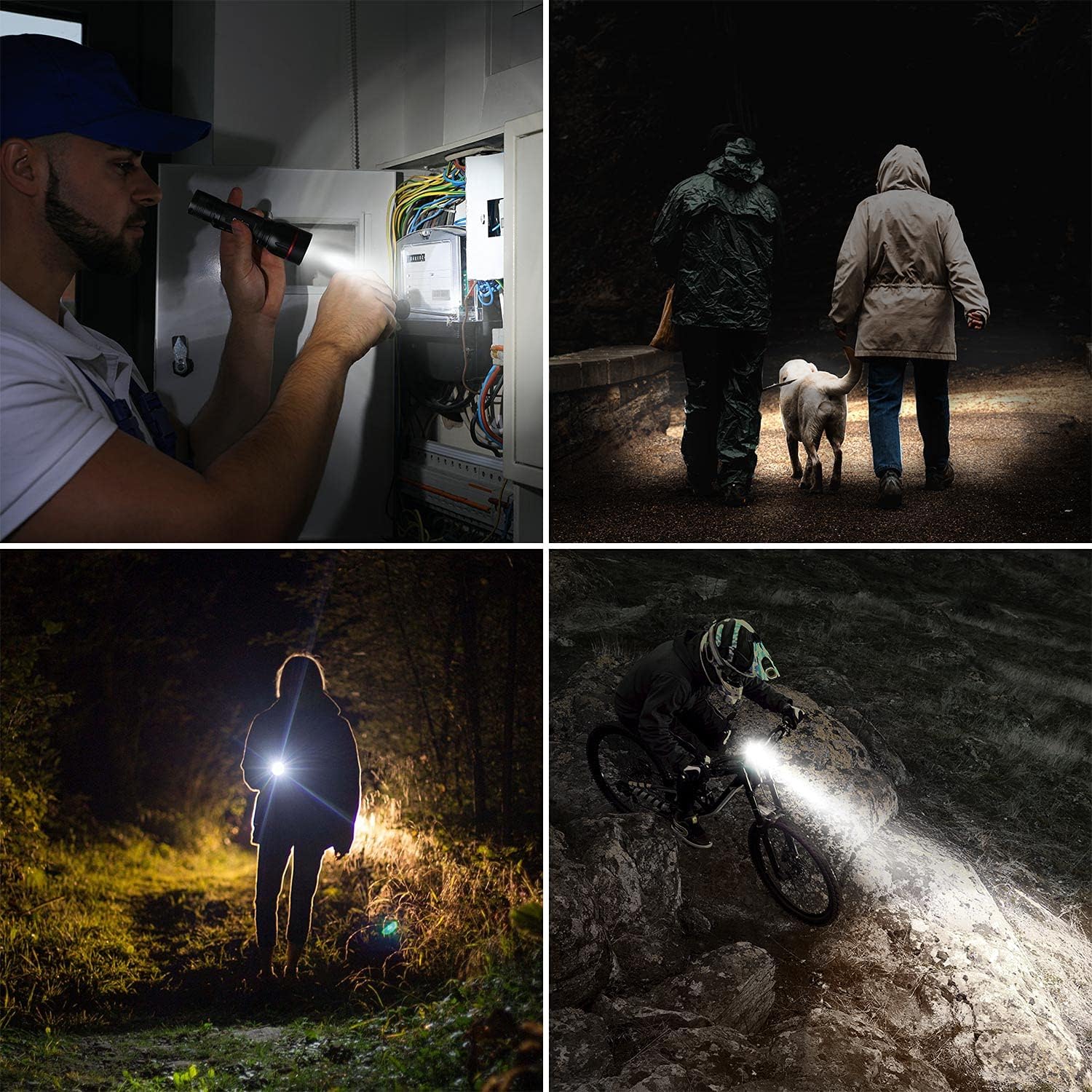 Lepro LED Tactical Flashlight with Clip - Image 7