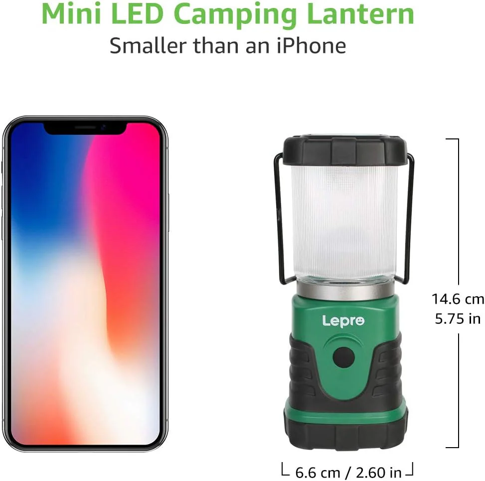Lepro Portable LED Camping Lantern (350 lm, AA Battery Powered) - Image 6