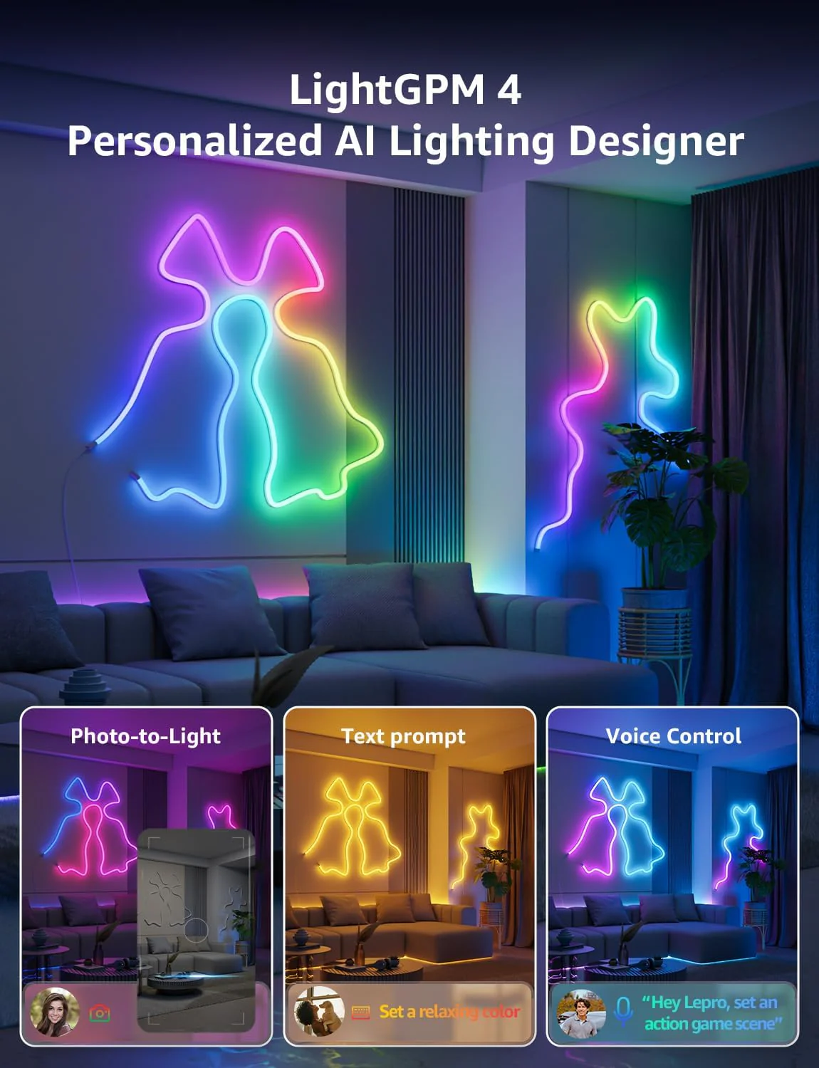 Lepro N1 AI Smart RGB Rope Lights - Image 3
