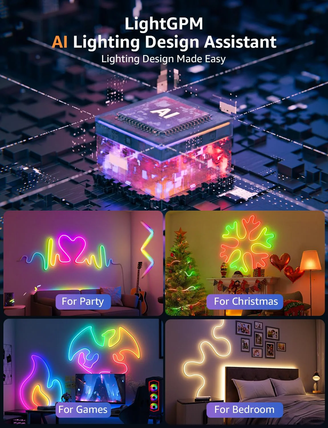 Lepro N1 AI Smart RGB Rope Lights - Image 5
