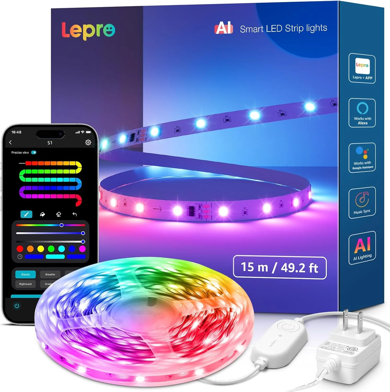 Lepro S1 Smart LED Strip Lights with AI Features - Image 10