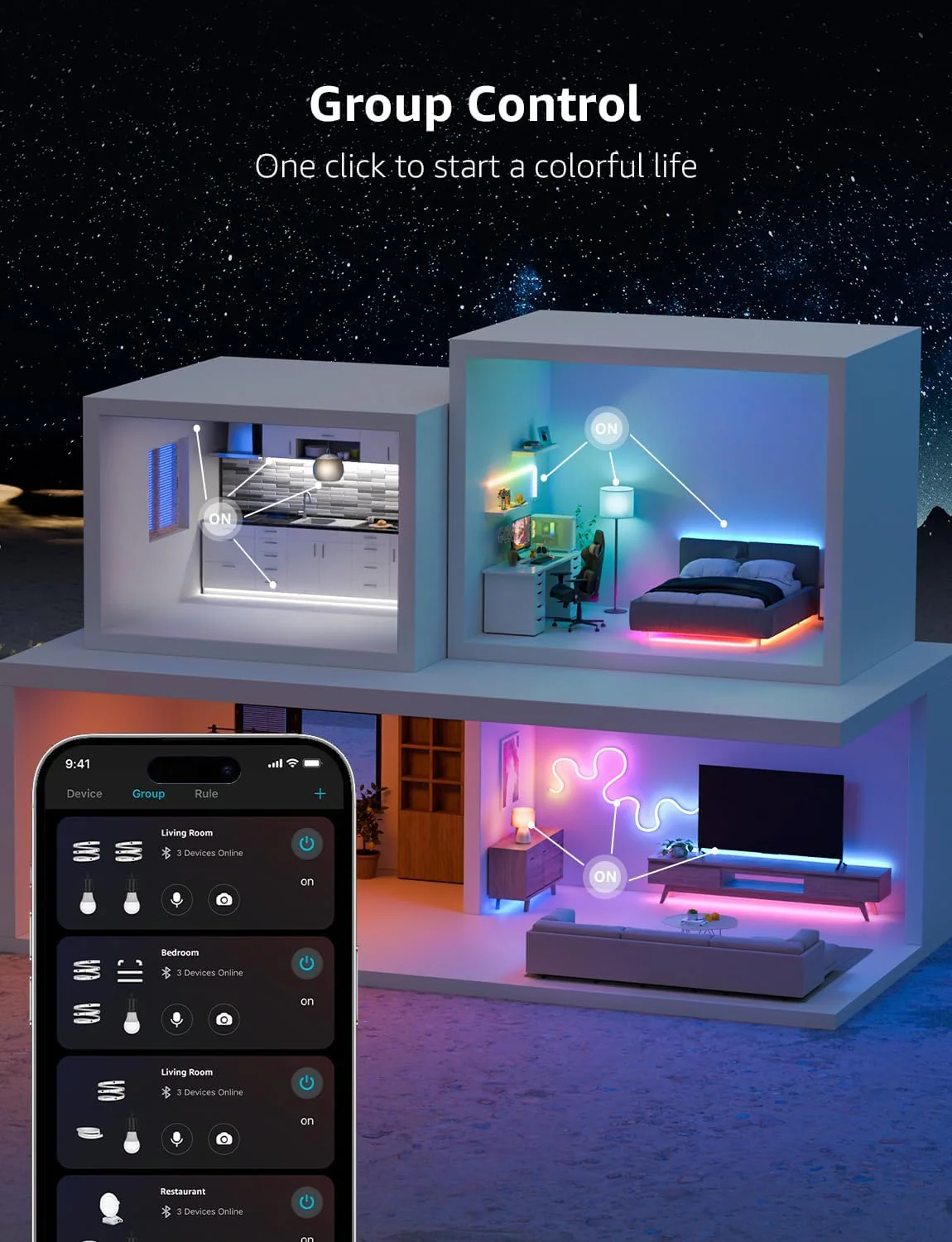 Lepro S1 Smart LED Strip Lights with AI Features - Image 8