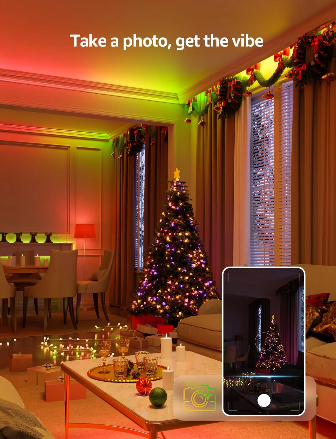 Lepro S2 Smart LED Strip Lights with AI Features (Dynamic RGB+Warm White+Daylight White) - Image 4