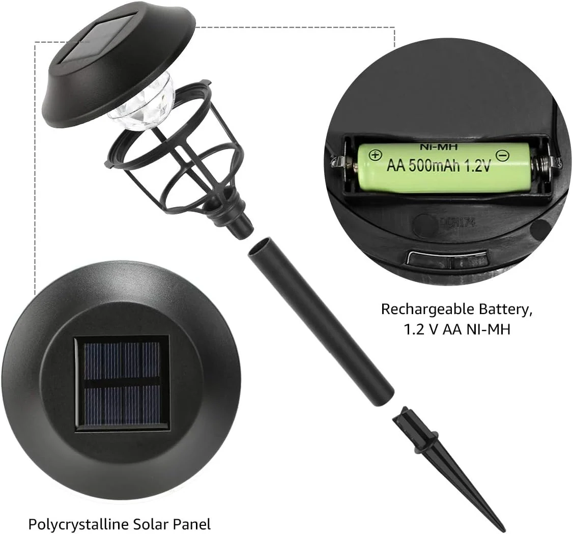 Lepro Solar Garden Lights (6-Pack) - Image 4