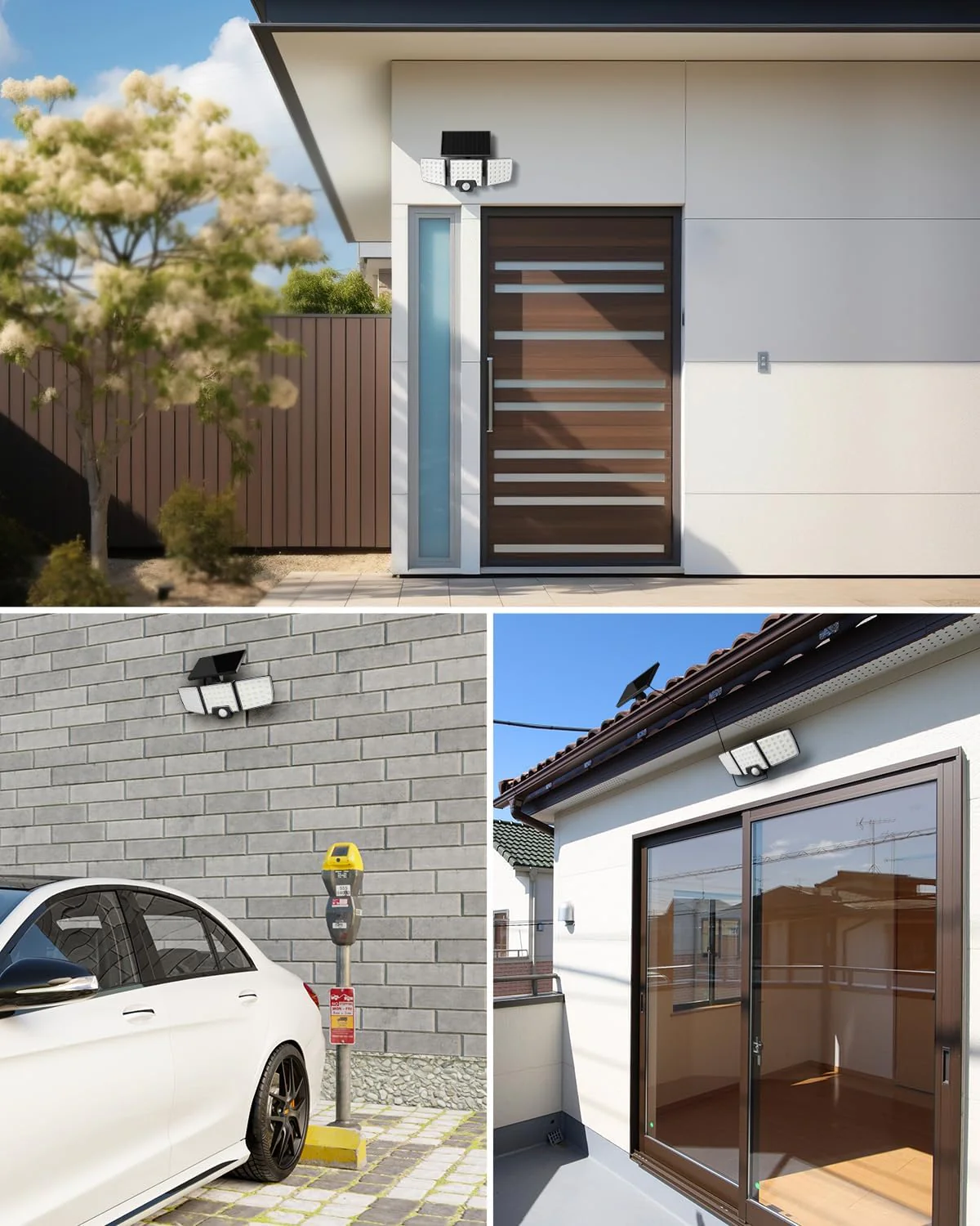Lepro Solar Motion Sensor Security Lights (2 Packs) - Image 8