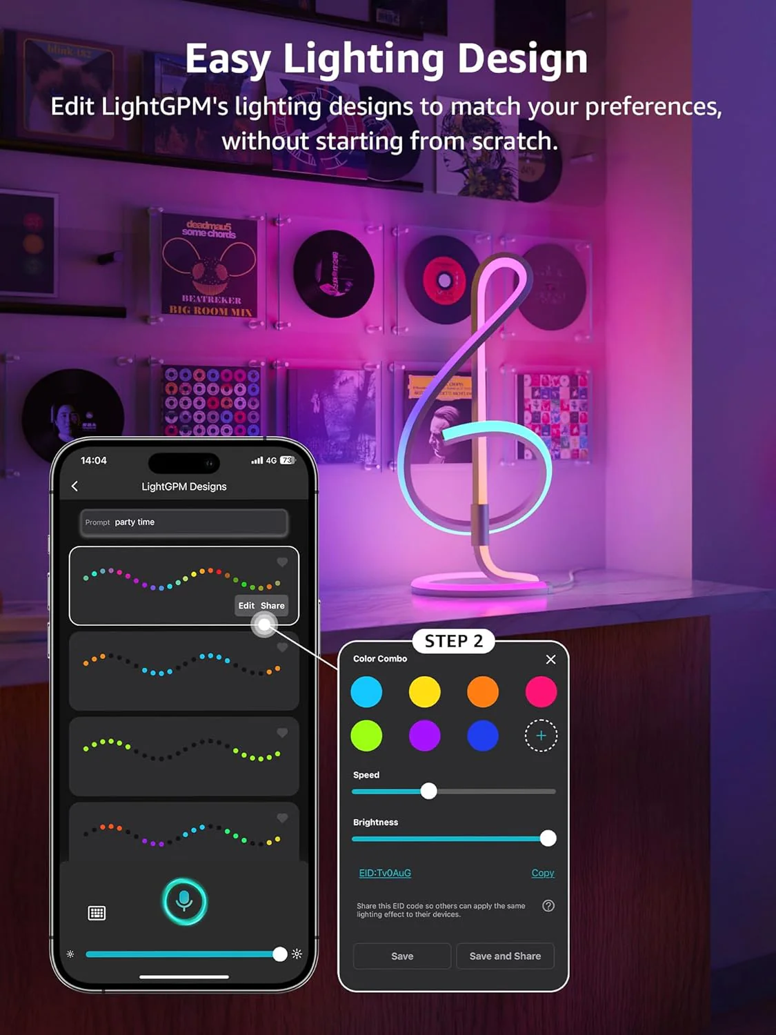 Lepro TB2 AI Smart Table Lamp - Image 4