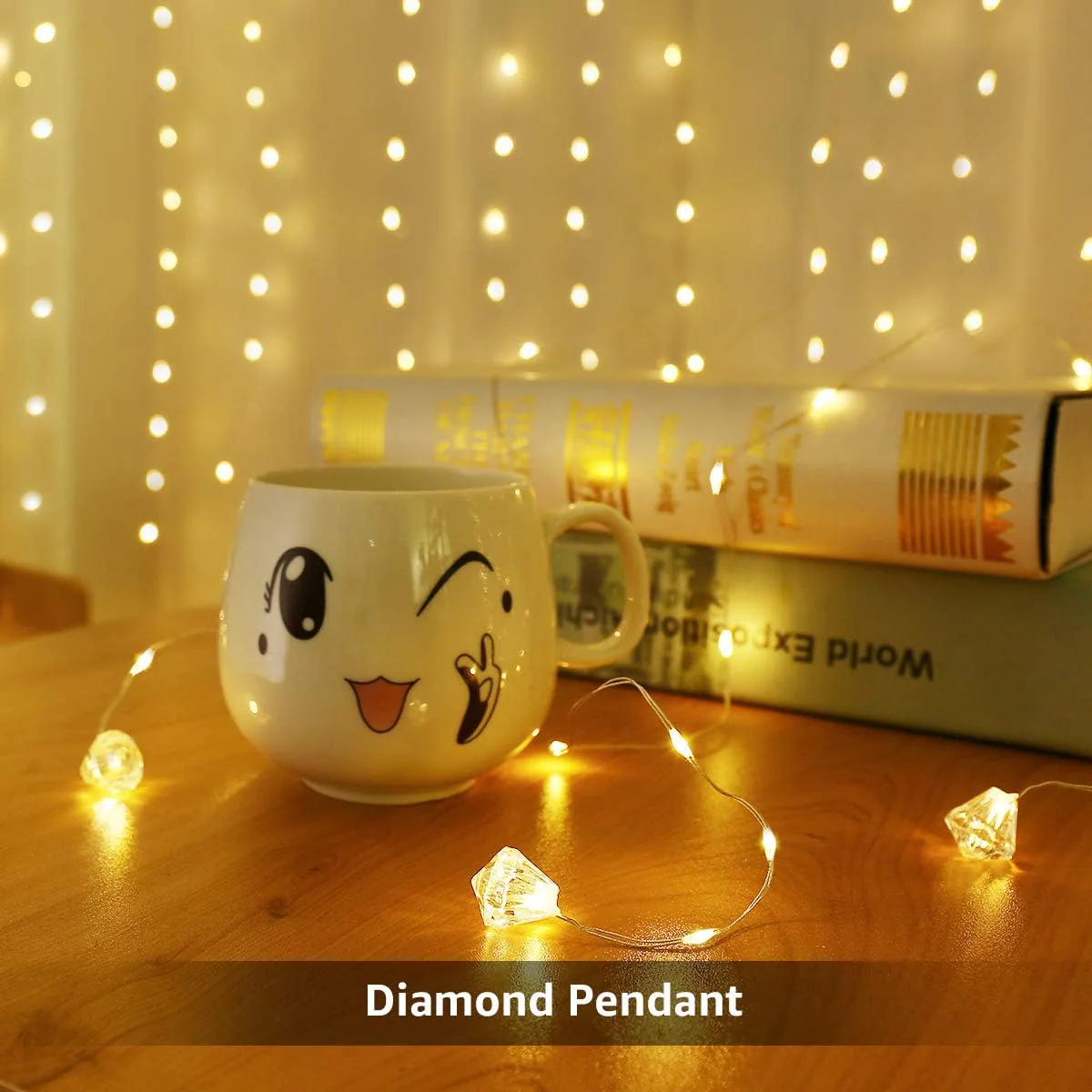 Lepro Warm White Dimmable Curtain Lights 9.8*9.8ft - Image 8