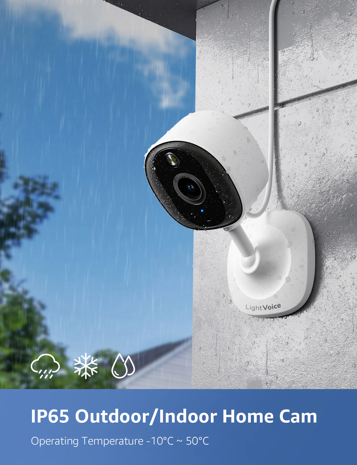 LightVioce 2K Dual-Use Security Camera