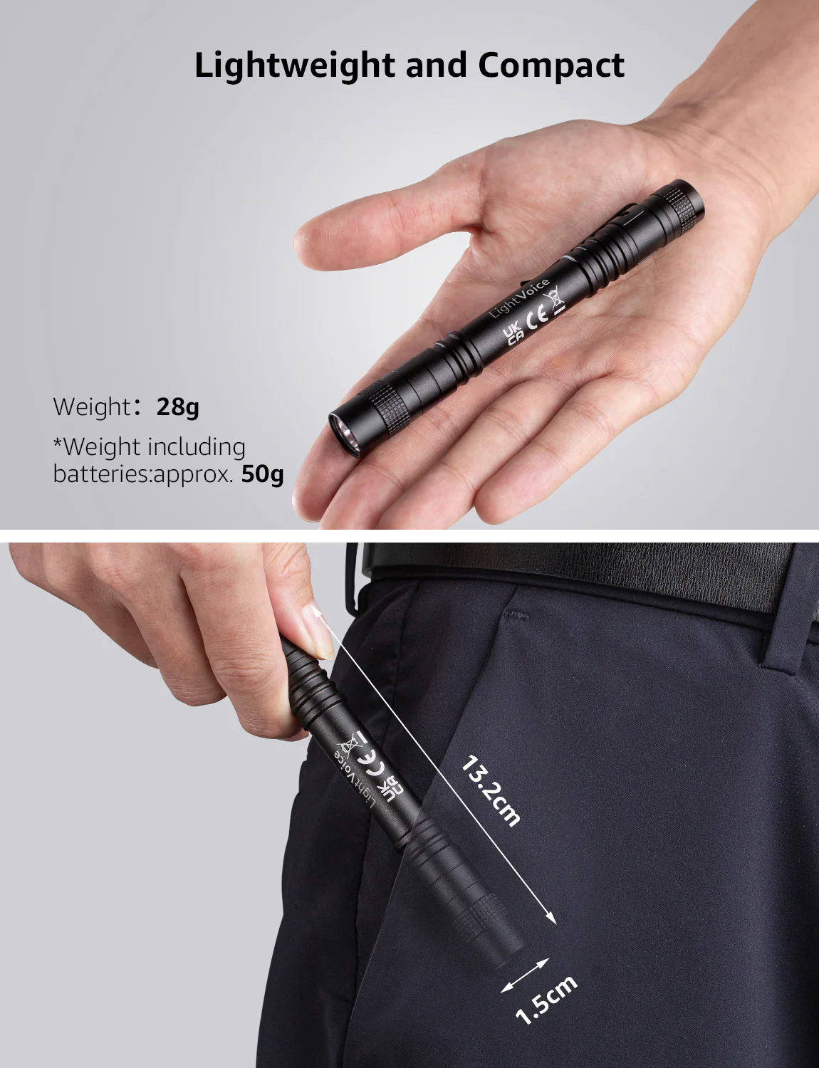 LightVioce 365nm UV Light Pen - Image 4