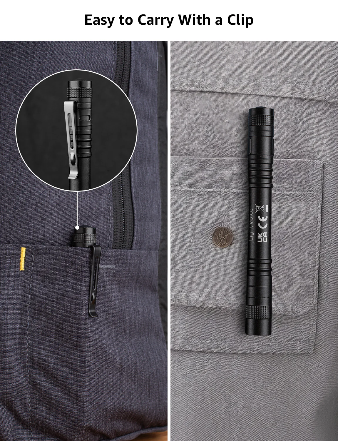 LightVioce 365nm UV Light Pen - Image 5
