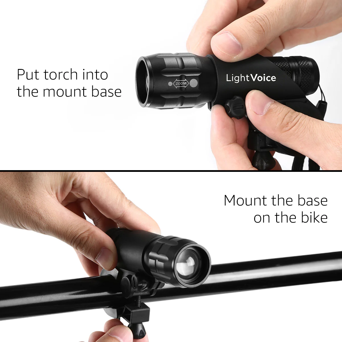 LightVioce LED Bike Light Set - Image 3