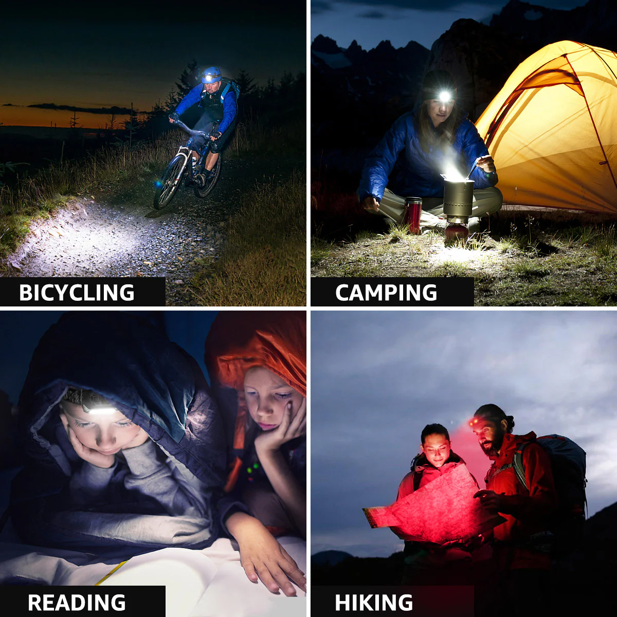 LightVioce Rechargeable LED Headlamp - Image 5